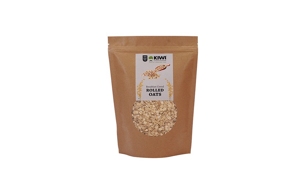 Kiwi Kisan Window Breakfast Cereal Rolled Oats    Pack  500 grams